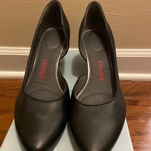 Tsubo Black D'Orsay Heels Size 8.5